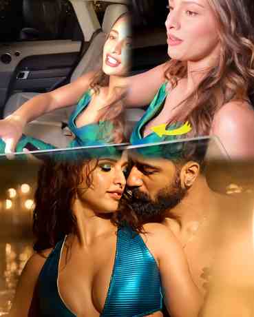 Tripti Dimri nippel visible accidentally viral video